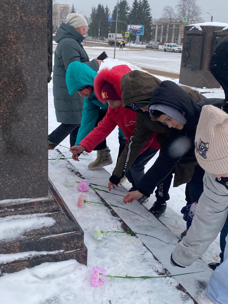 Участие в Акции "Защитники отечества"