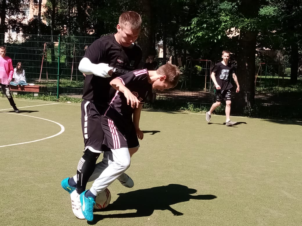 Состоялся товарищеский матч по мини-футболу между воспитанниками ресурных центров