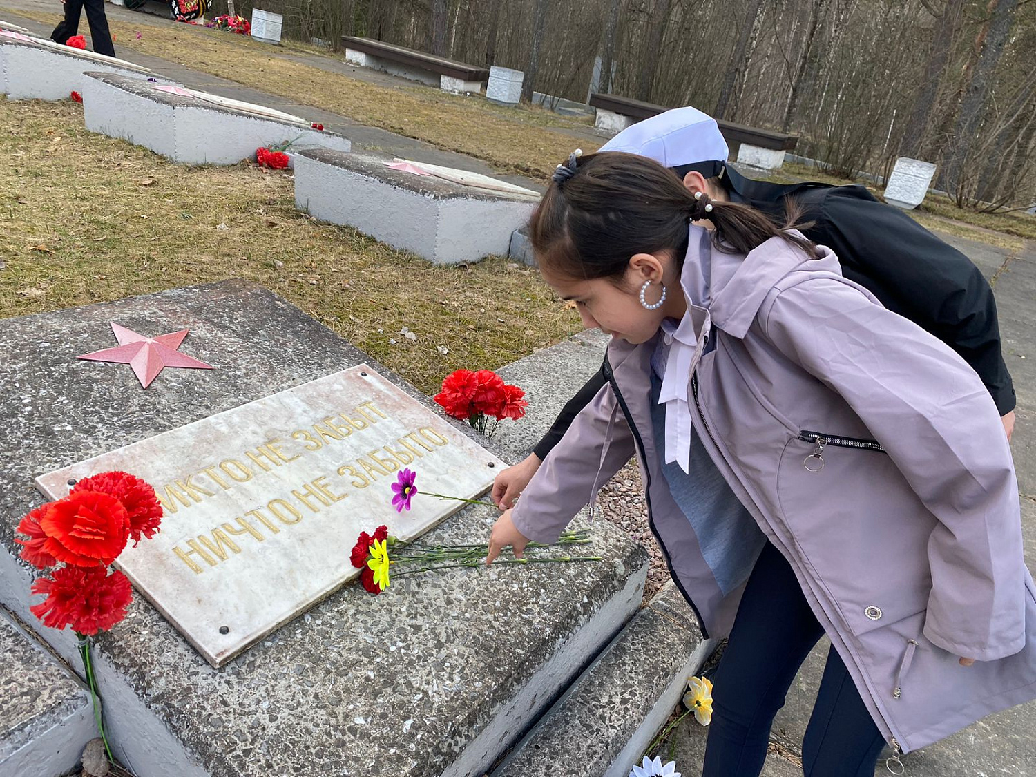 По местам боевой славы совместно с Тихвинской городской прокуратурой
