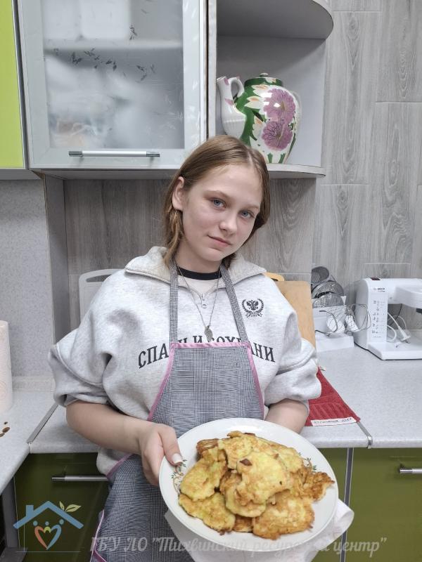 Кулинарное занятие: готовим кабачковые оладьи