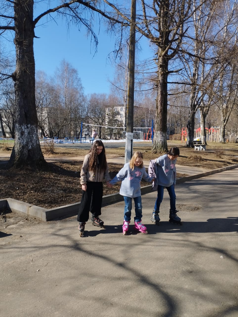 Катаемся на роликах