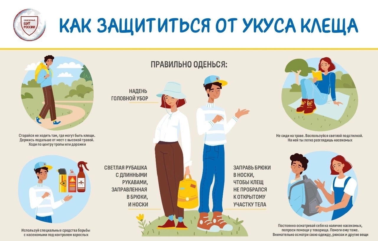 Что делать, если укусил клещ?