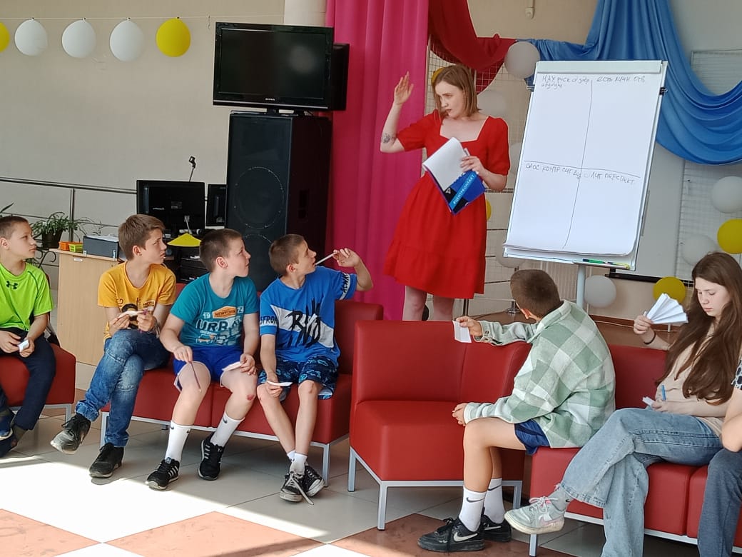 Тренинг "Уверенность в себе" в Царскосельском Доме молодежи