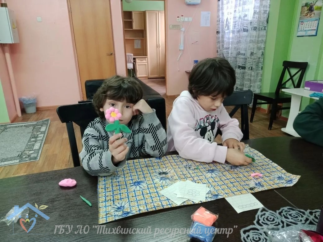 Творческое занятие в дождливый день