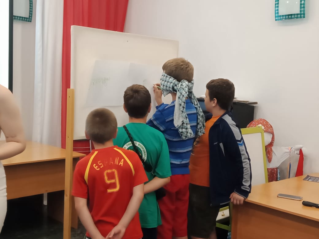 Заключительное занятие в библиотеке на Кадетском "ТЧК"