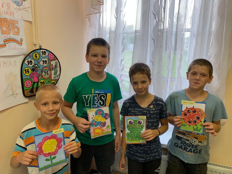 Занятия обрывной аппликацией с детьми