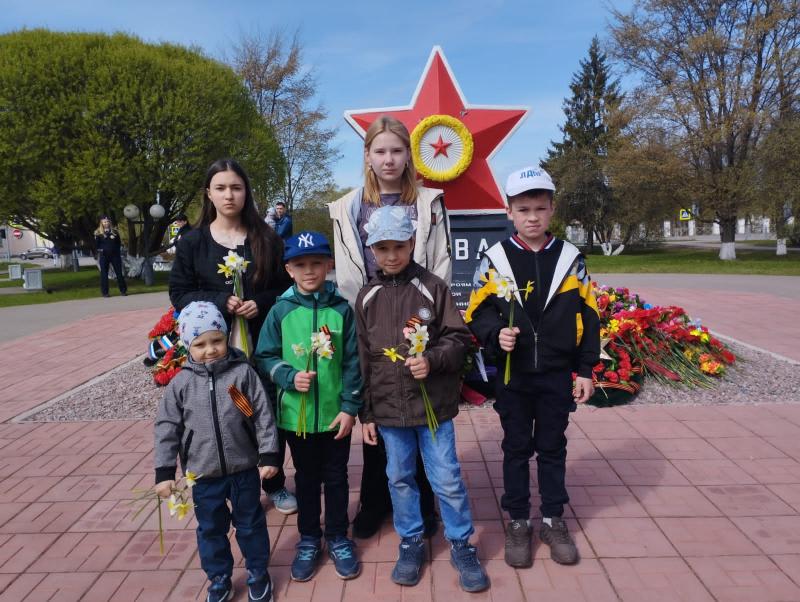 Цветы Победы!