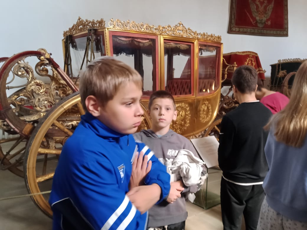 Экскурсия в "Придворный экипаж в Царском Селе"