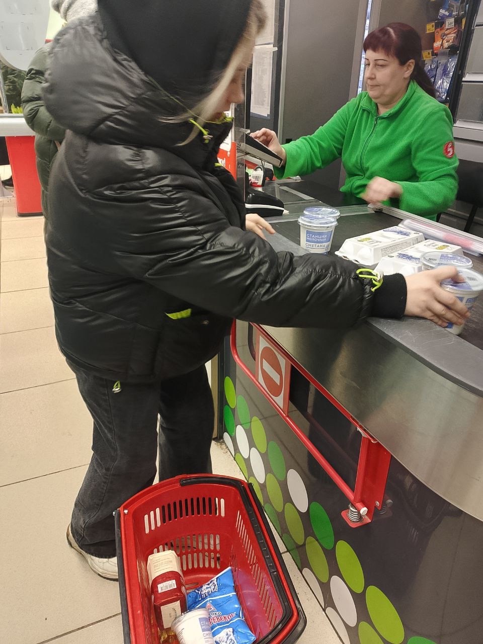 Совместный шопинг с воспитателями