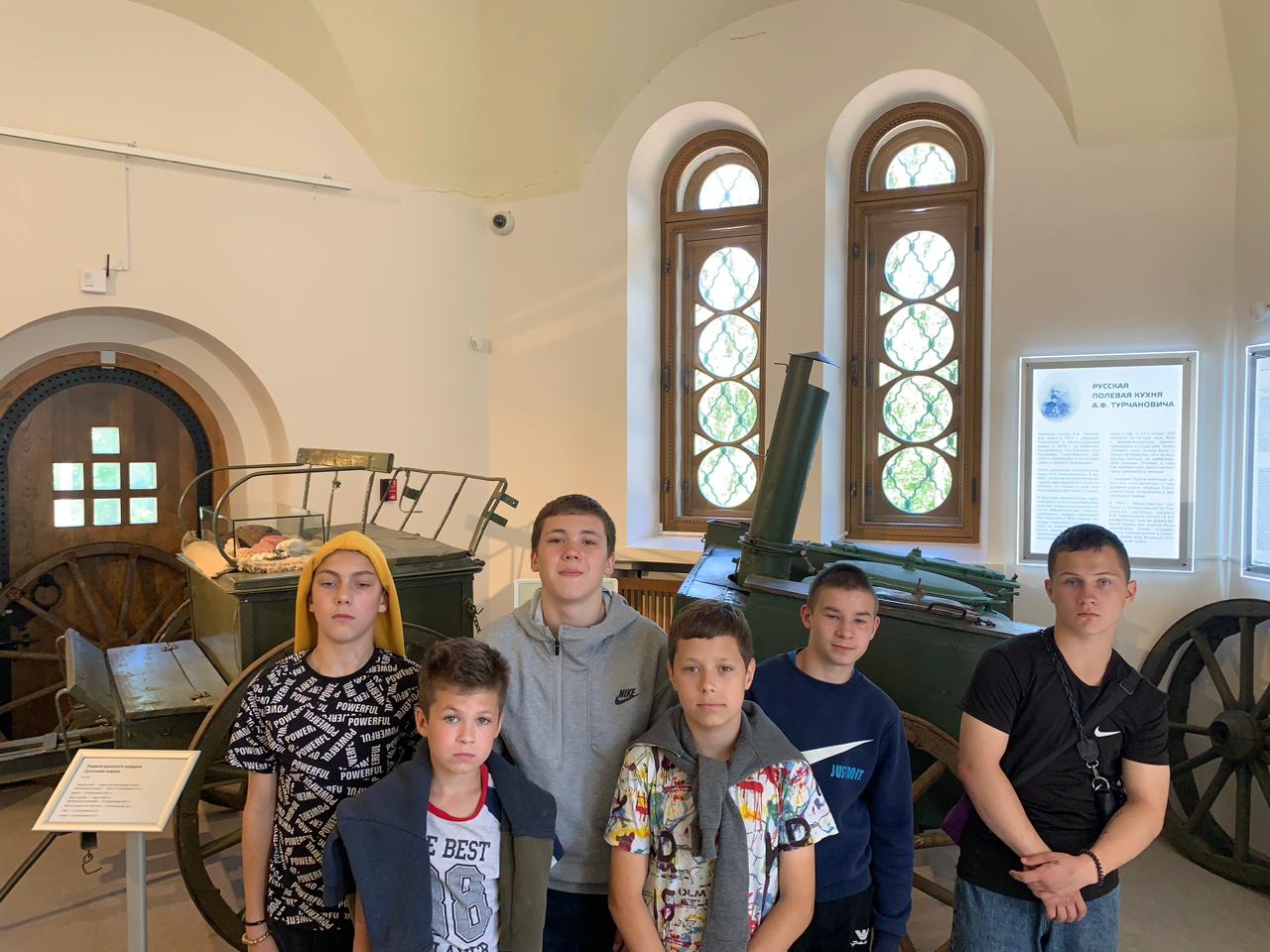 Экспозиция "Ратная палата" в г. Пушкин