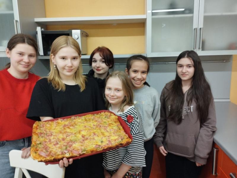 Мастер-класс «Готовим пиццу»