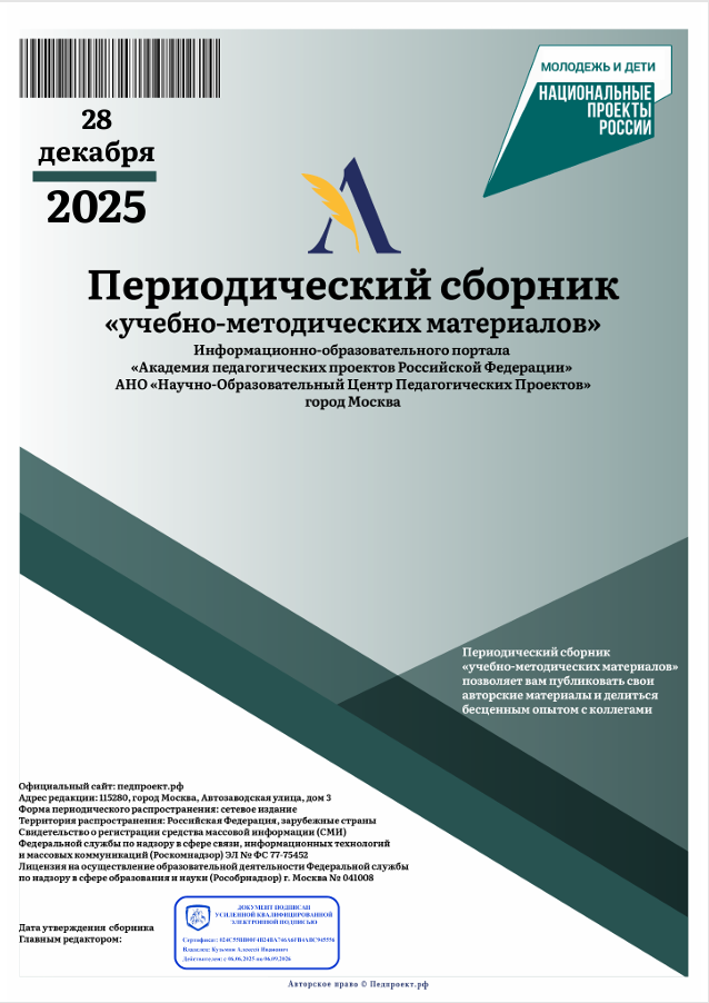 Публикация в СМИ. Новогодний творческий проект.
