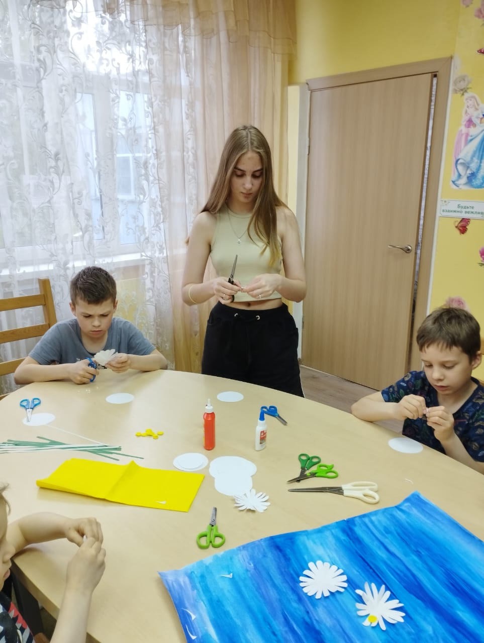  Мастер-класс «Ромашковый букет»