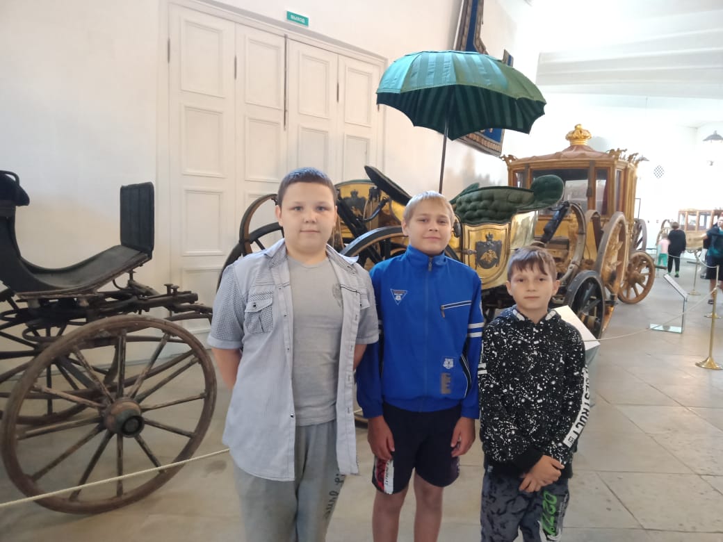 Экскурсия в "Придворный экипаж в Царском Селе"