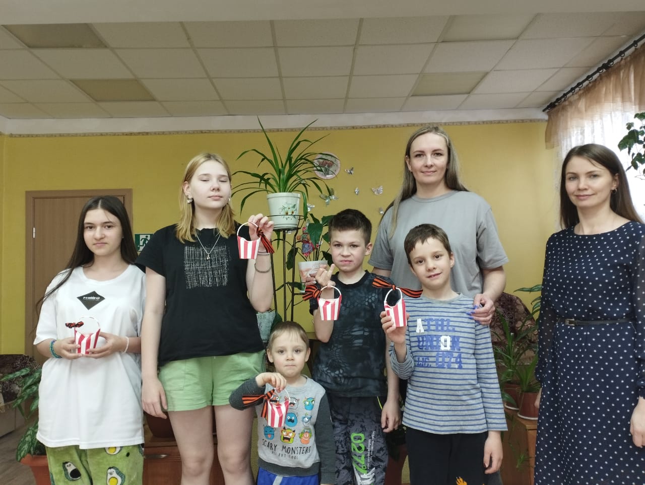 Подготовка подарков к Дню Великой победы