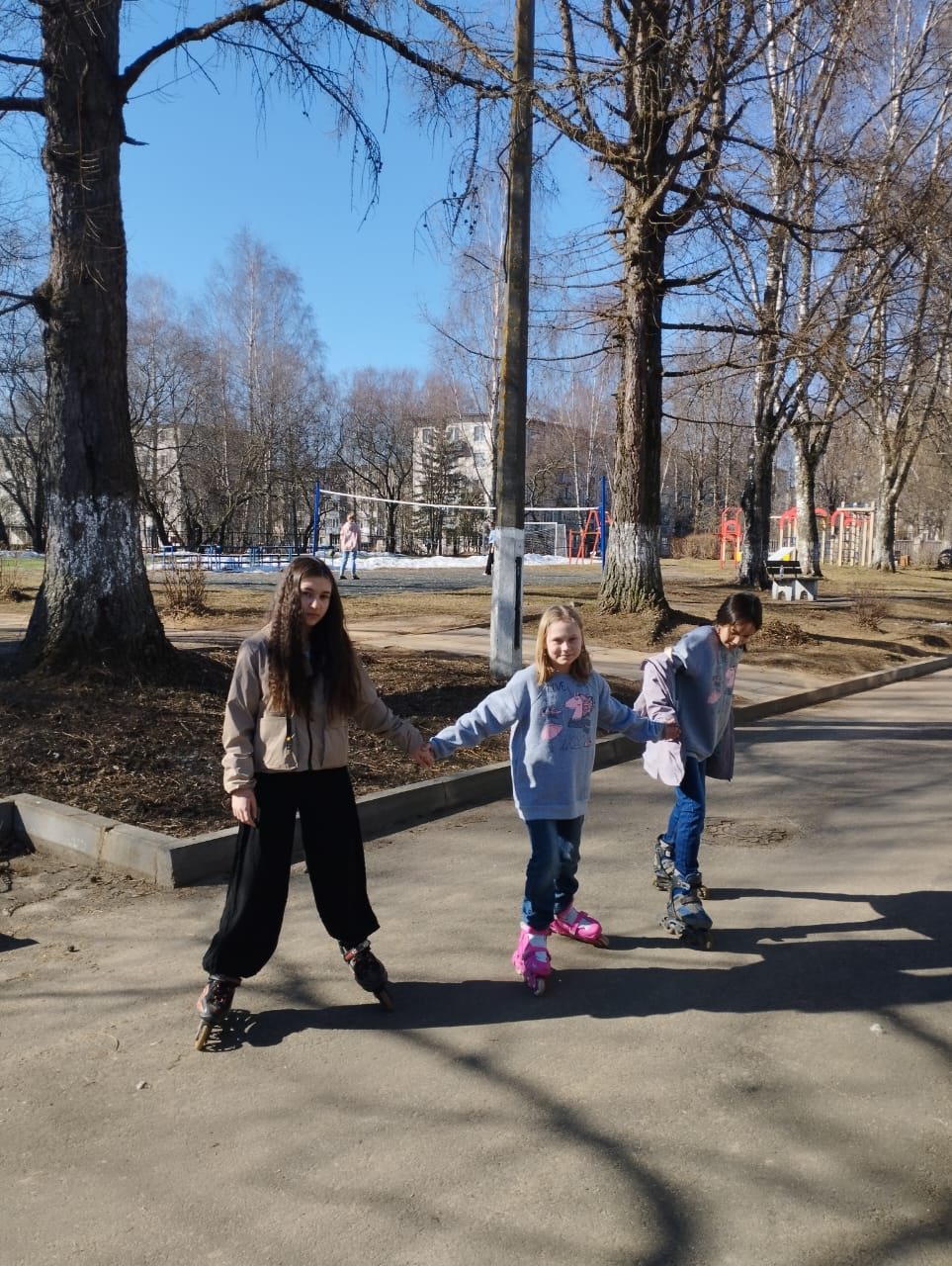 Катаемся на роликах