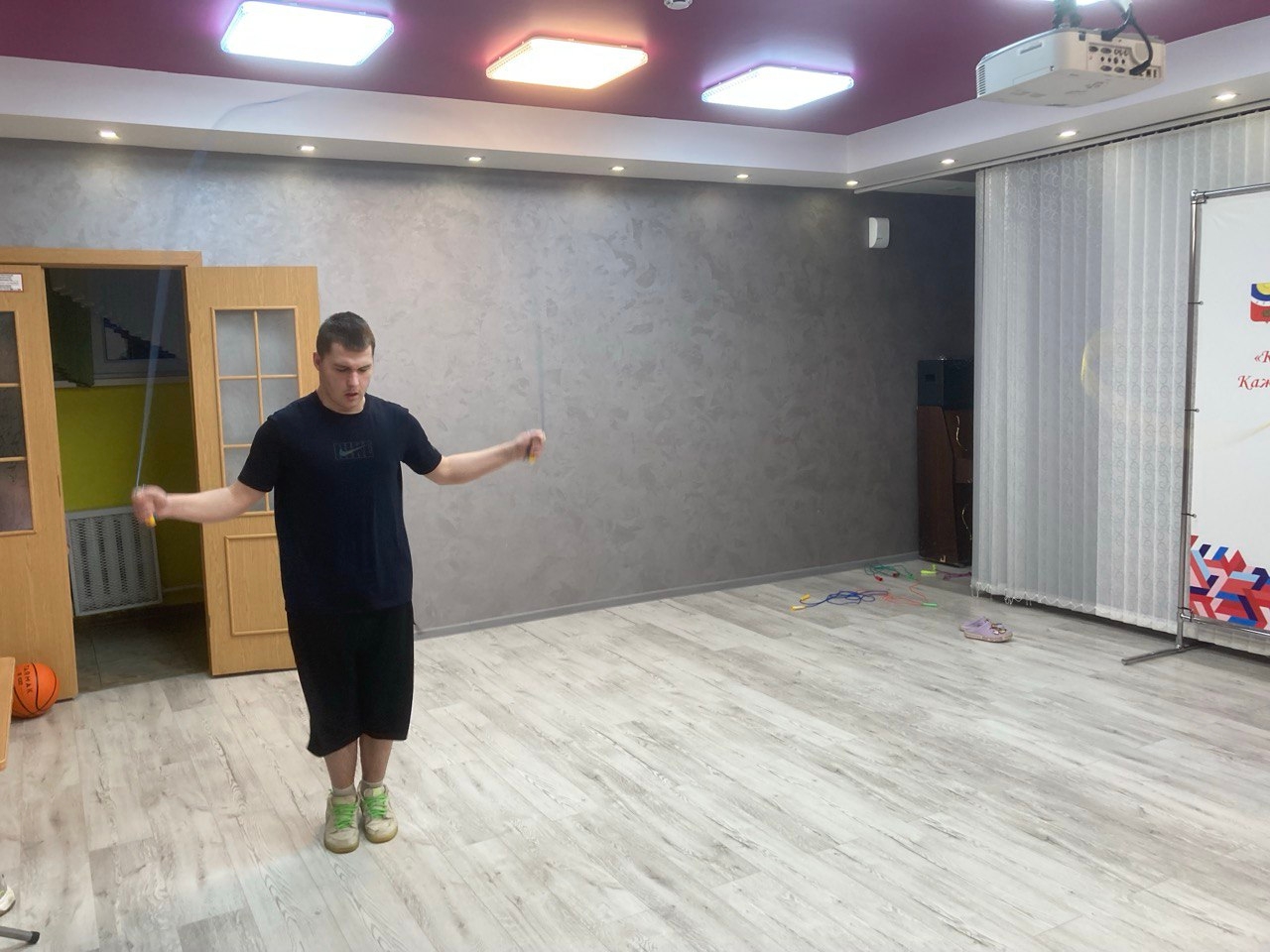 Зимние Игры: победа в поединке „Попрыгунчик“