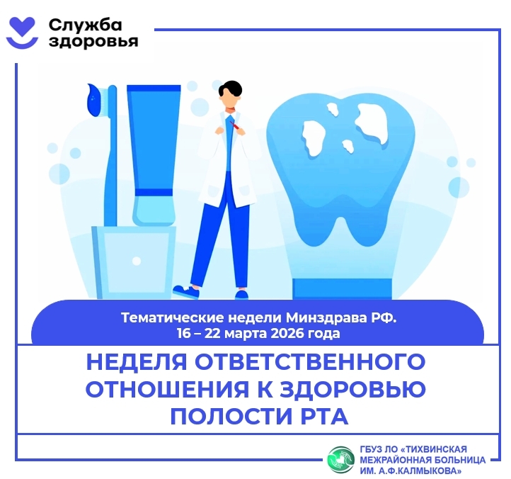 Неделя ответственного отношения к здоровью полости рта.