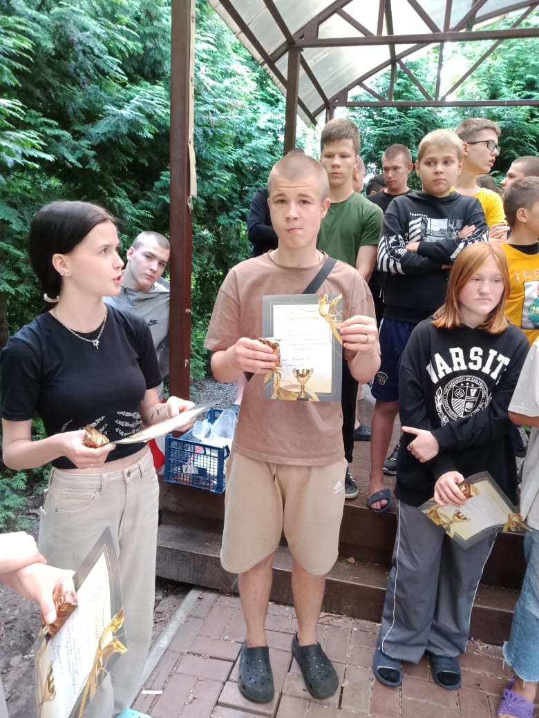 Подведение итогов легкоатлетического двоеборья
