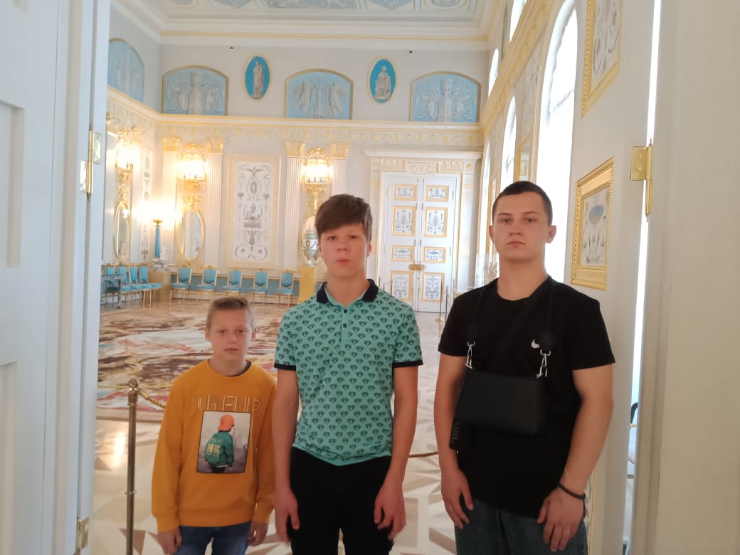 Екатерининский дворец в городе Пушкине