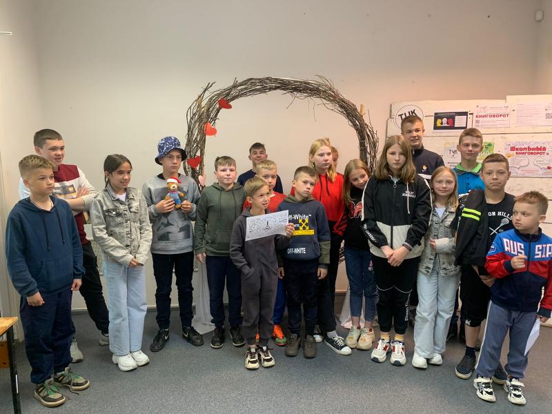 Интерактивная игра в библиотеке на Кадетском