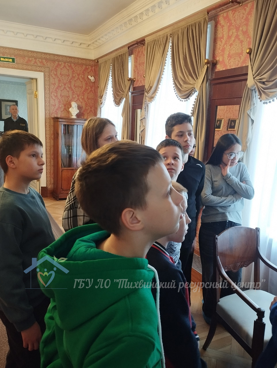 Воспитанники Тихвинского ресурсного центра посетили Дом-музей Н.А. Римского-Корсакова