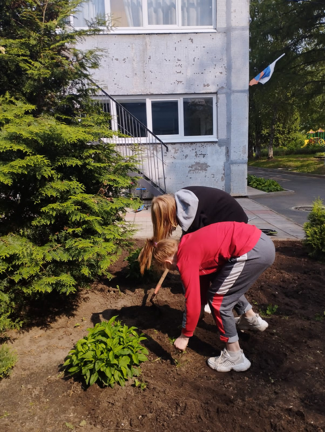 Пришла пора украсить клумбы
