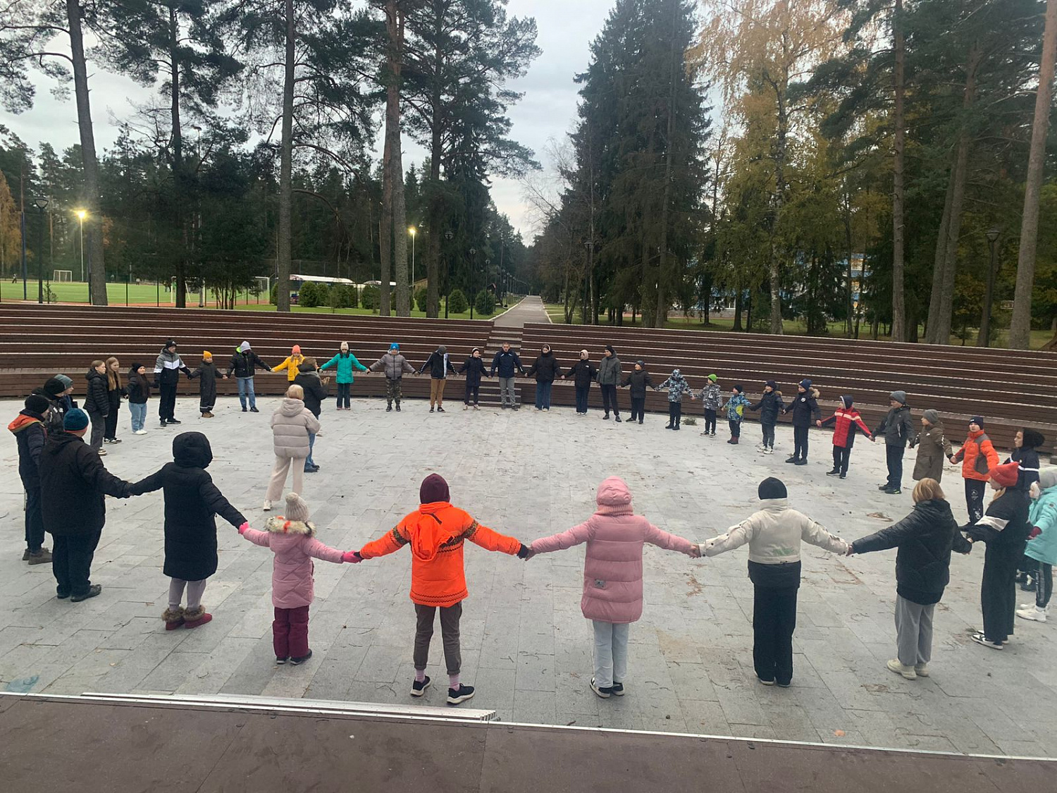 Осенние каникулы в ДООЦ Россонь
