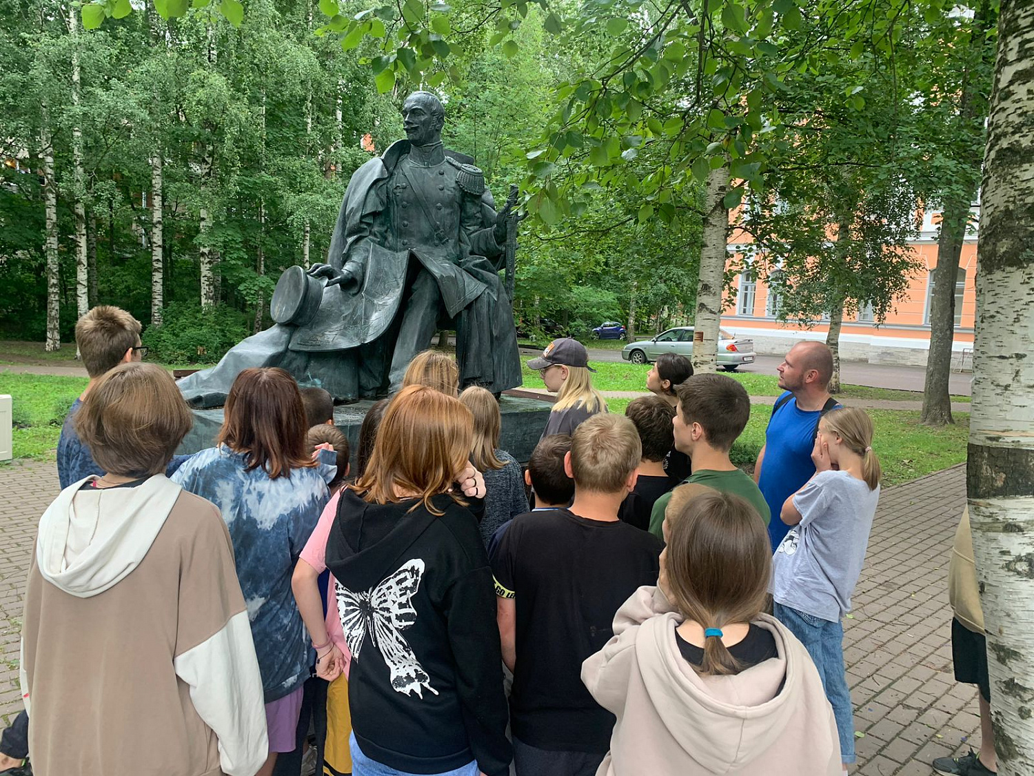Знакомство с памятками города Пушкин