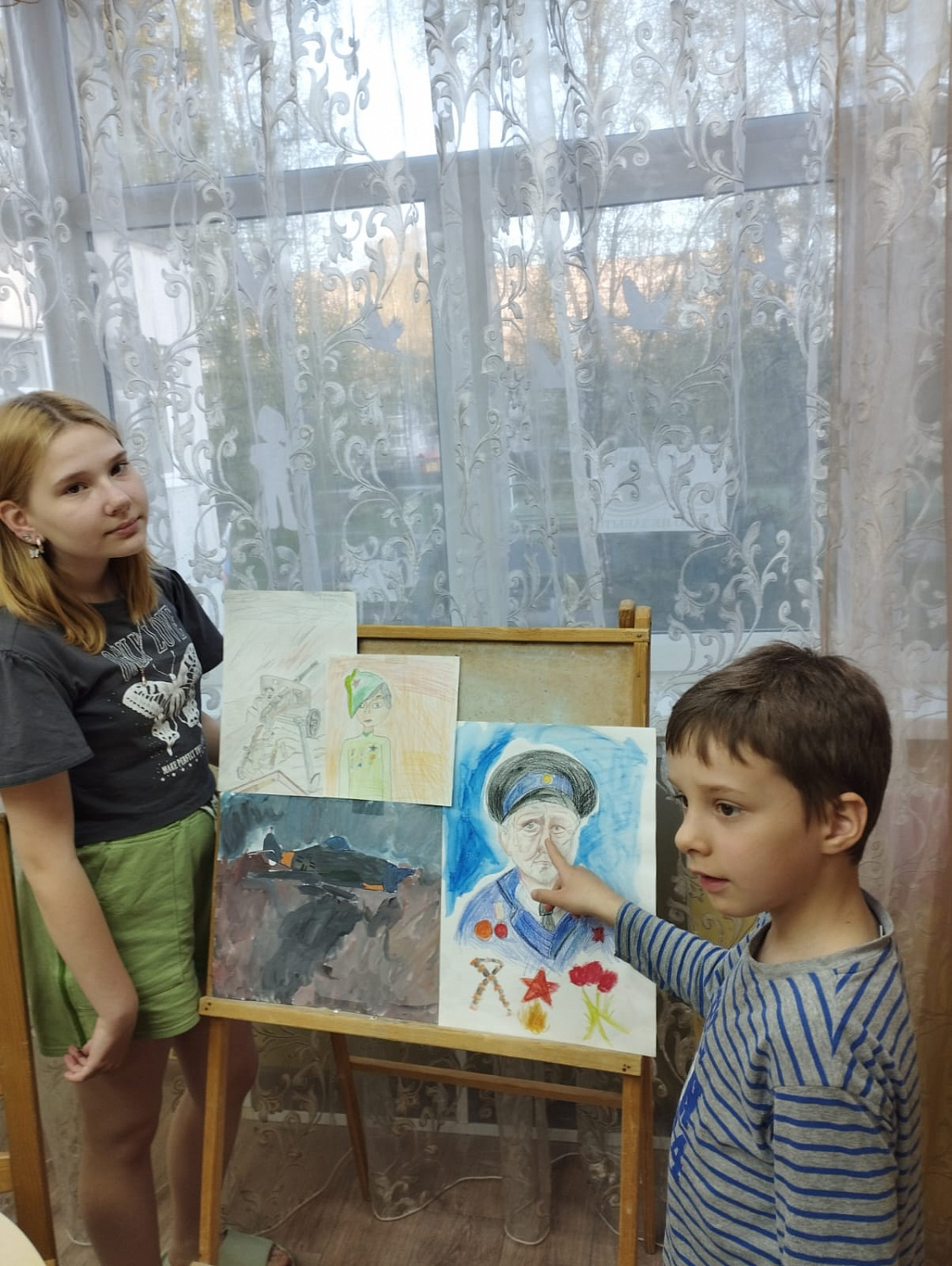 Дети Рисуют победу