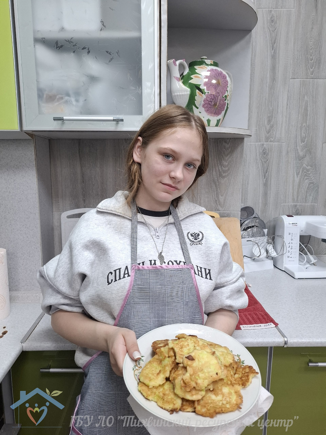 Кулинарное занятие: готовим кабачковые оладьи