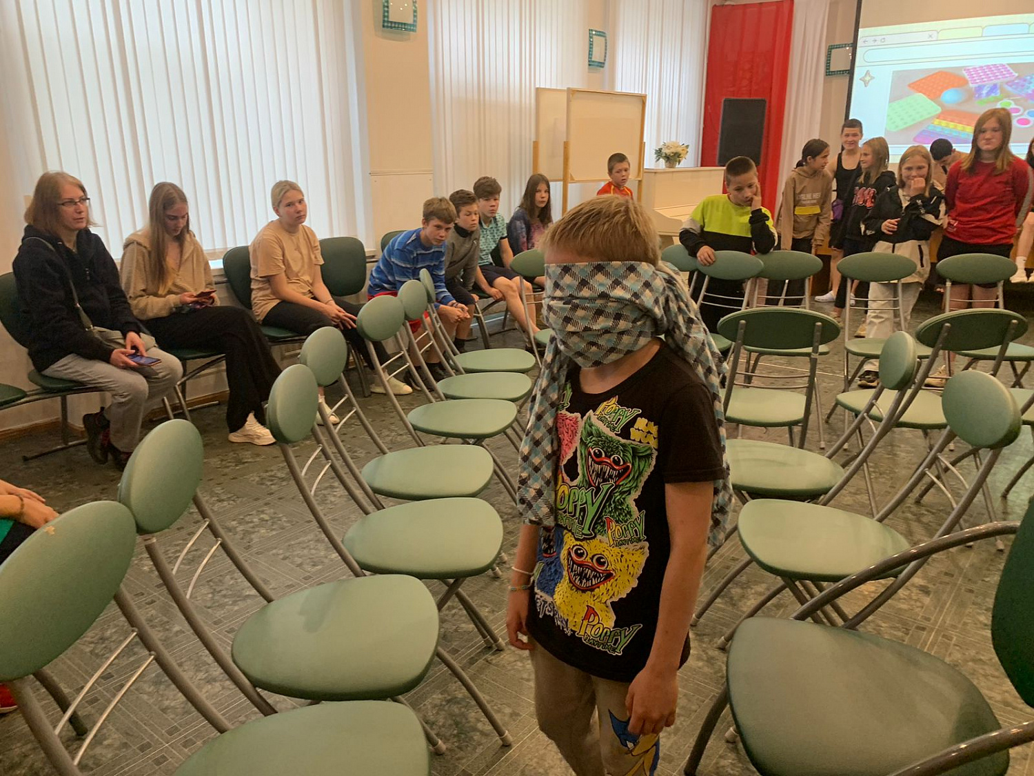 Заключительное занятие в библиотеке на Кадетском "ТЧК"