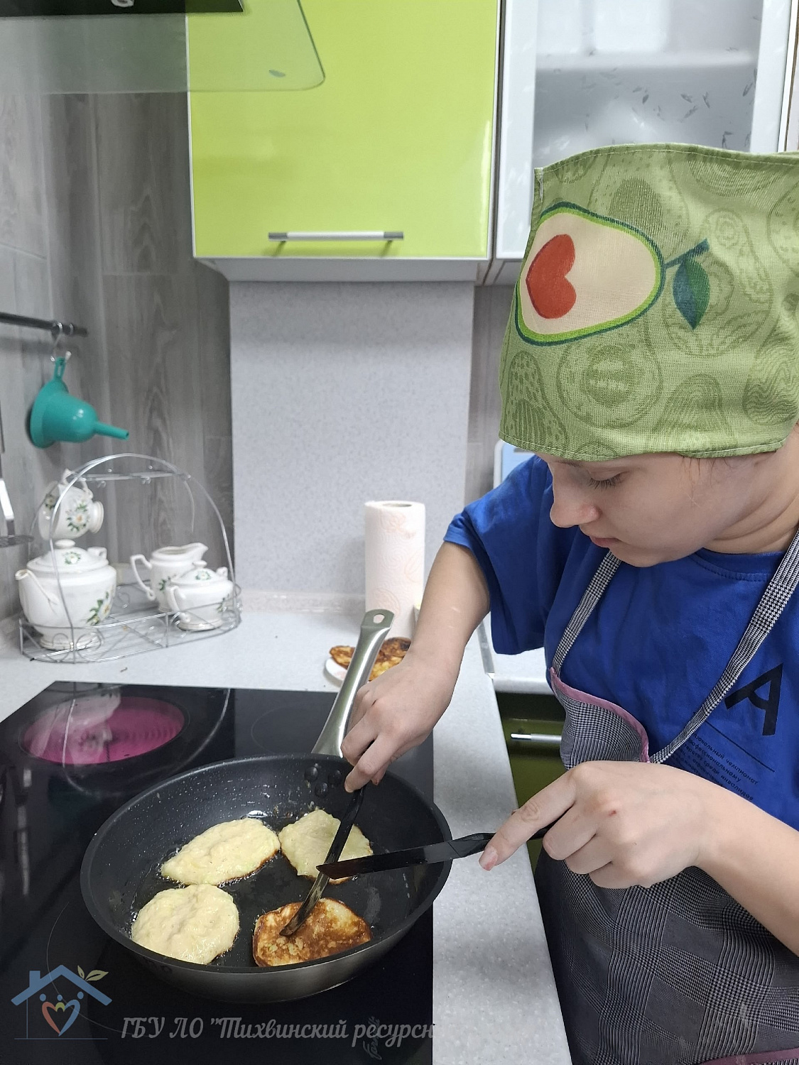 Кулинарное занятие: готовим кабачковые оладьи