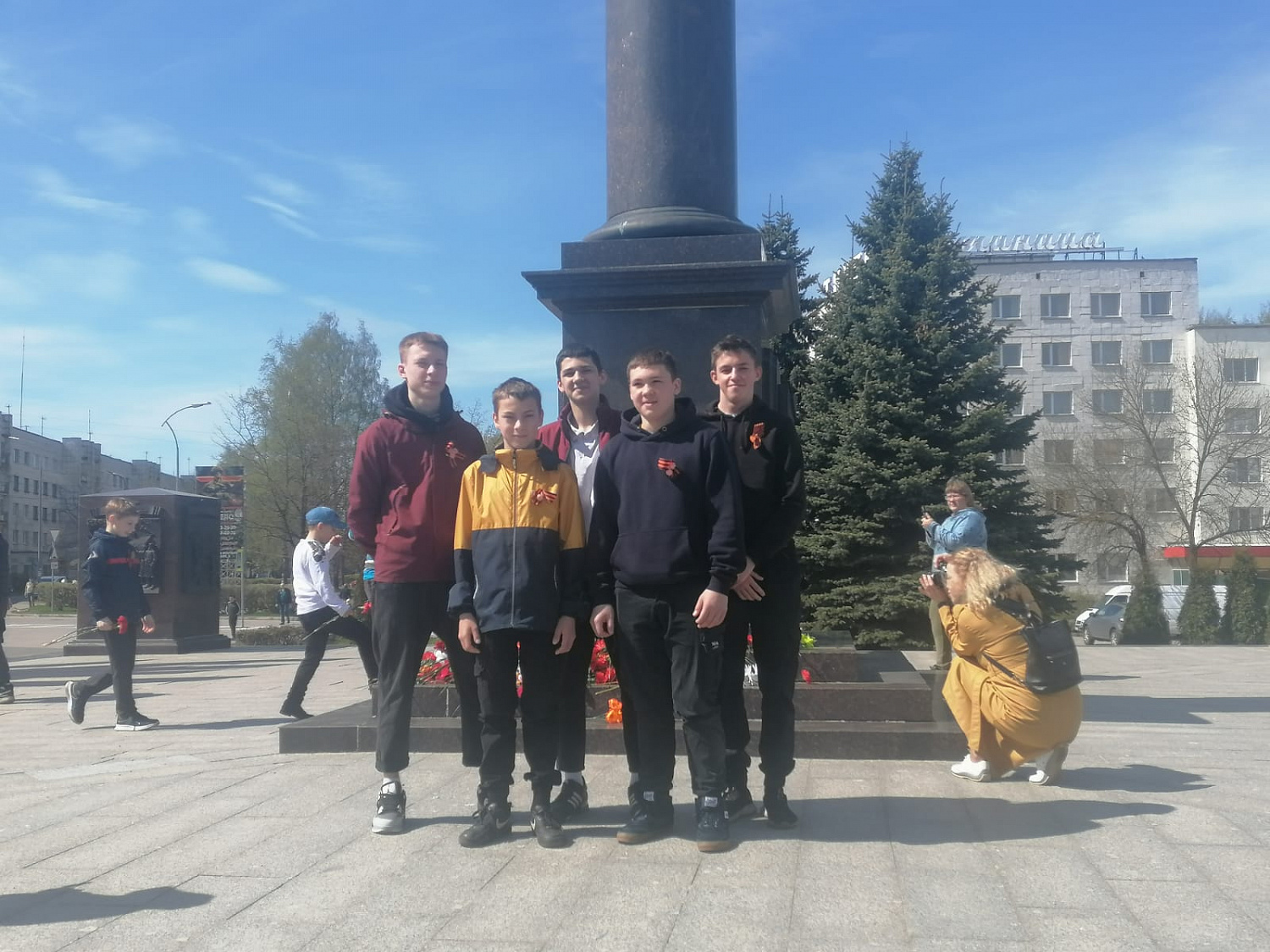 Цветы Победы!