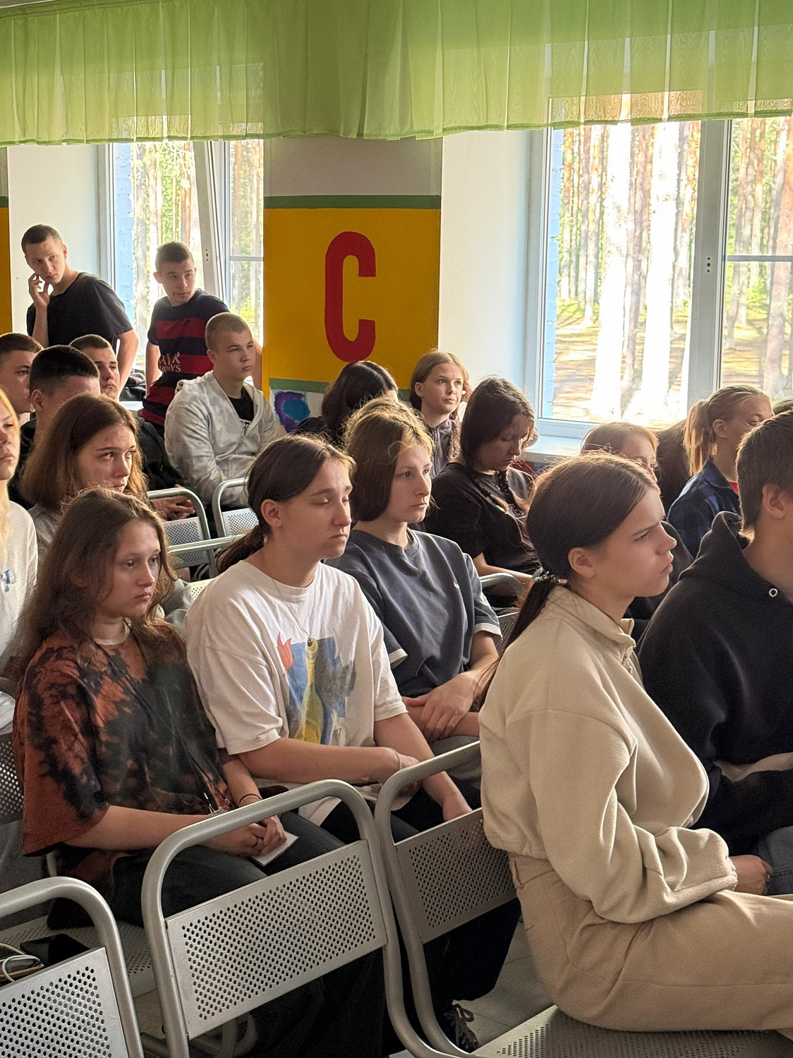 В ДООЛ «Восток» прошли познавательные лекции