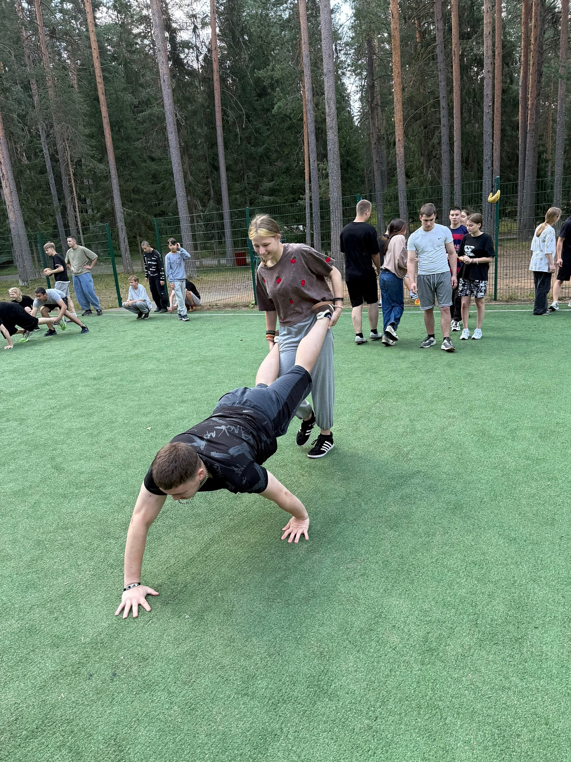 Спортивный праздник в лагере
