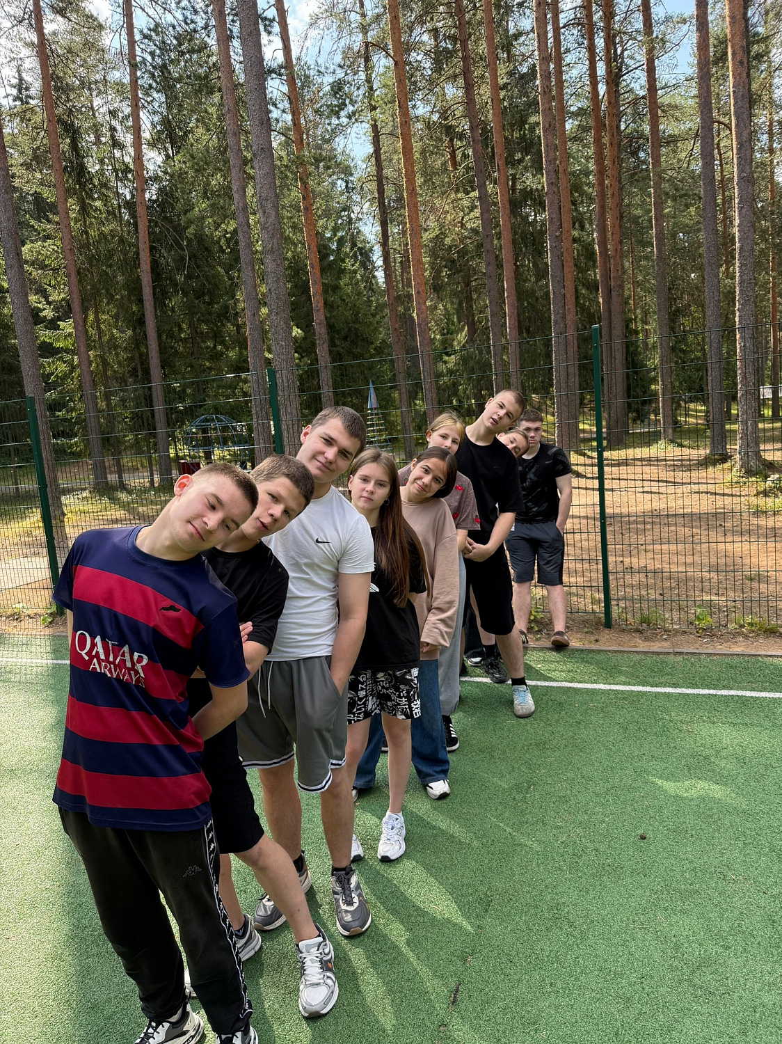 Спортивный праздник в лагере