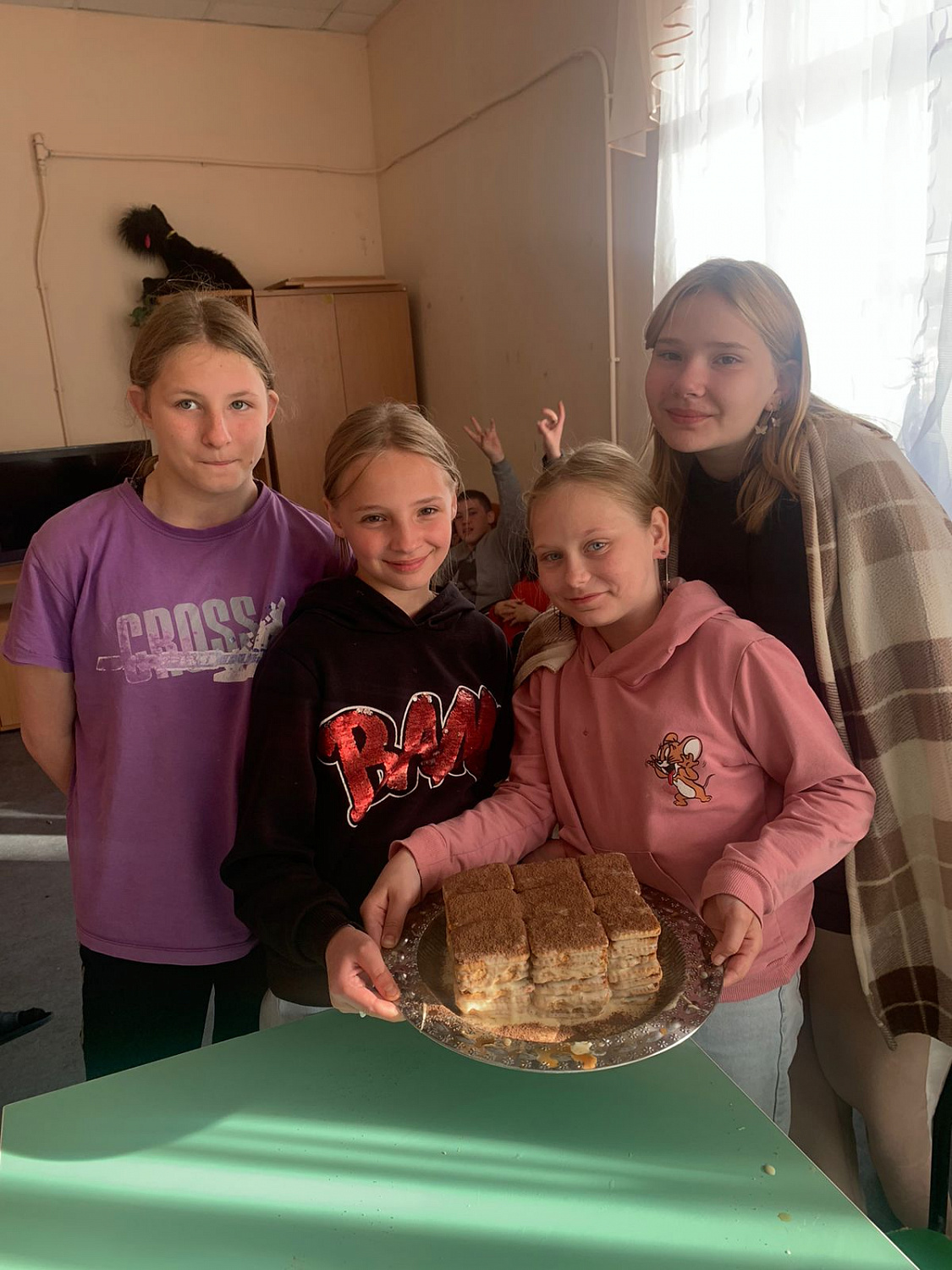 Дети обожают! Торт без выпечки.