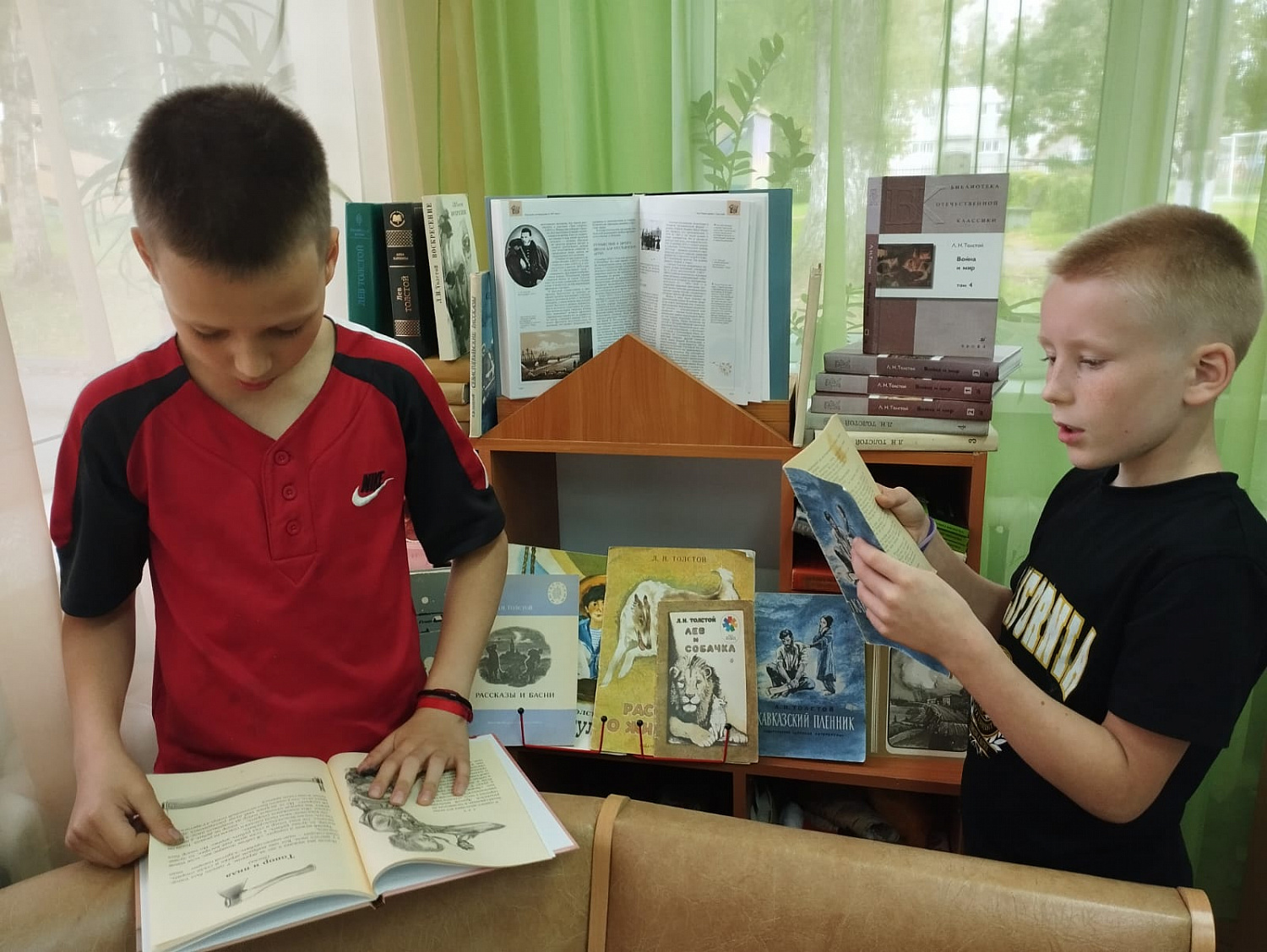 Литературные встречи в библиотеке: Лев Толстой