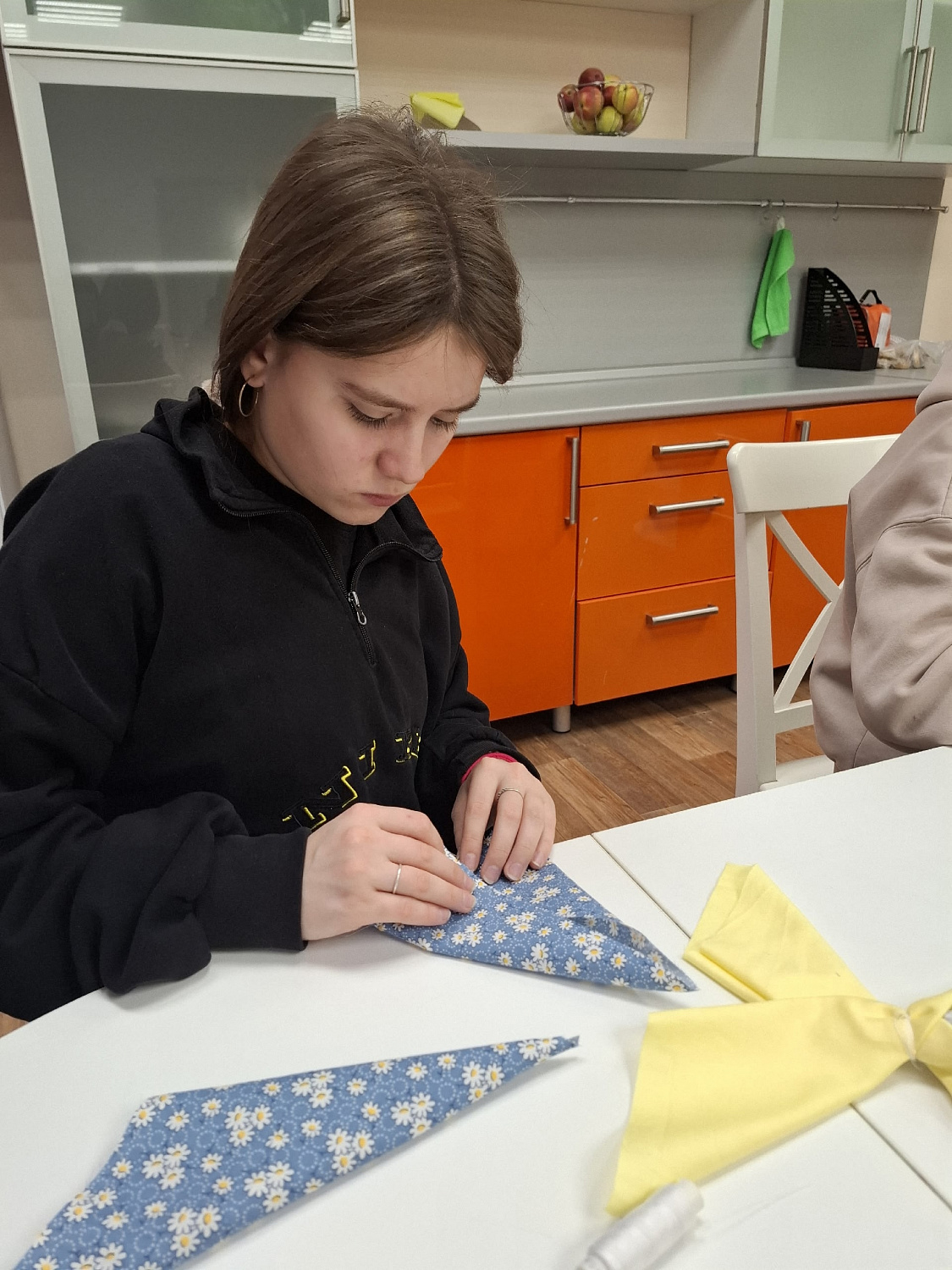Образовательно-творческий проект «Хозяйка-рукодельница: кукла-оберег и помощница». 2 –й этап.