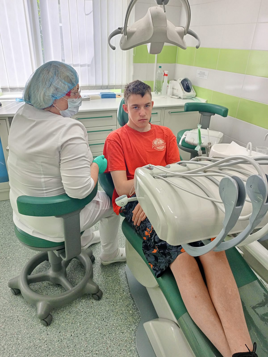 На приёме у стоматолога