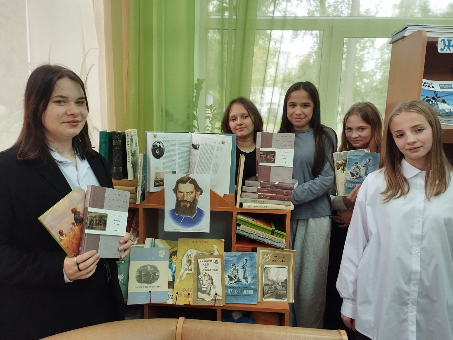 Литературные встречи в библиотеке: Лев Толстой