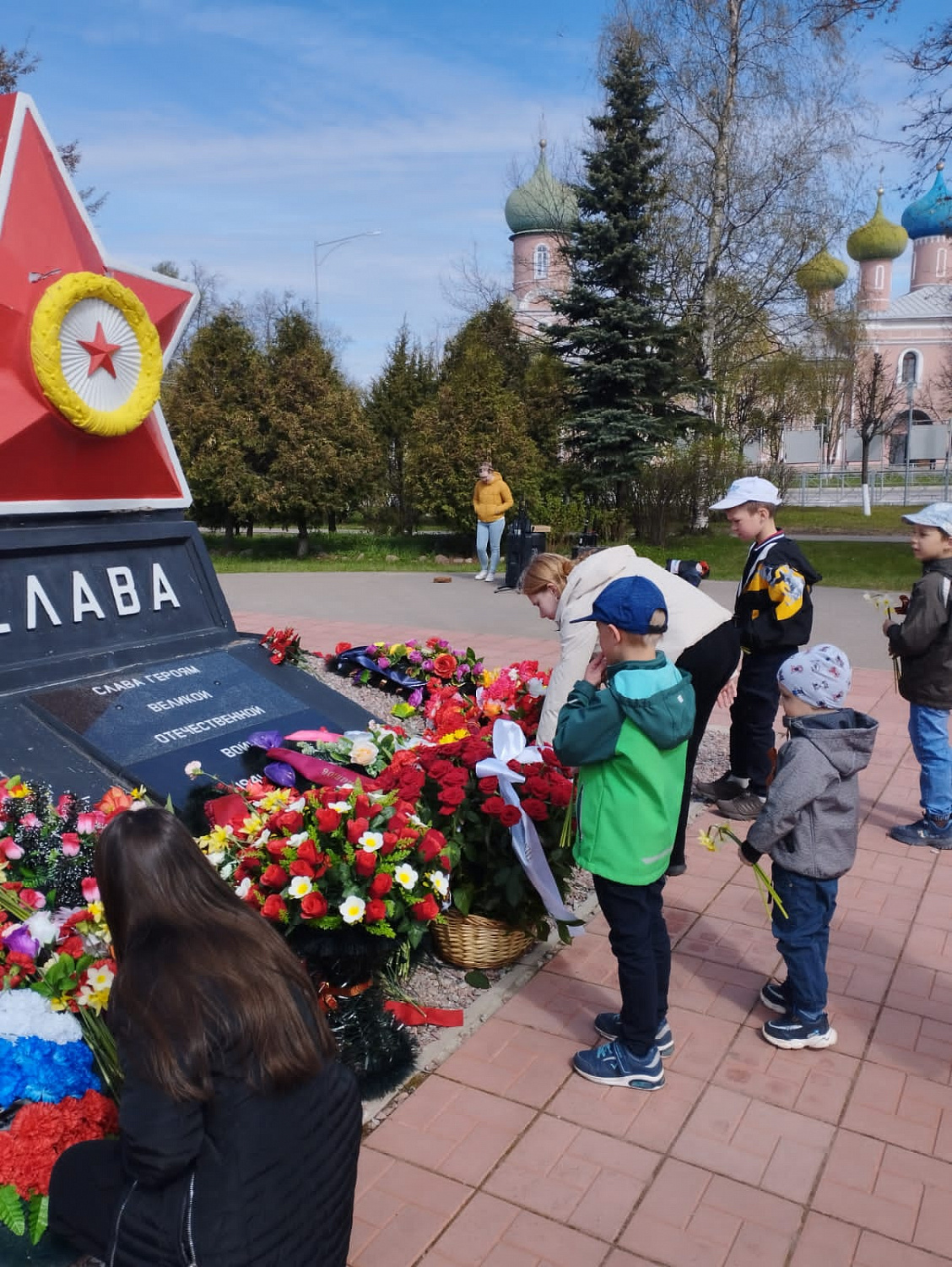 Цветы Победы!