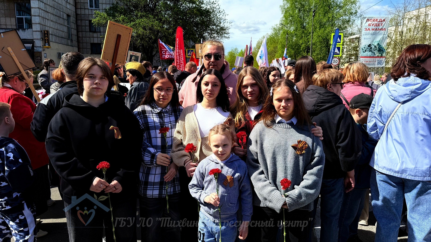 Участие в праздничных мероприятиях Дня Победы