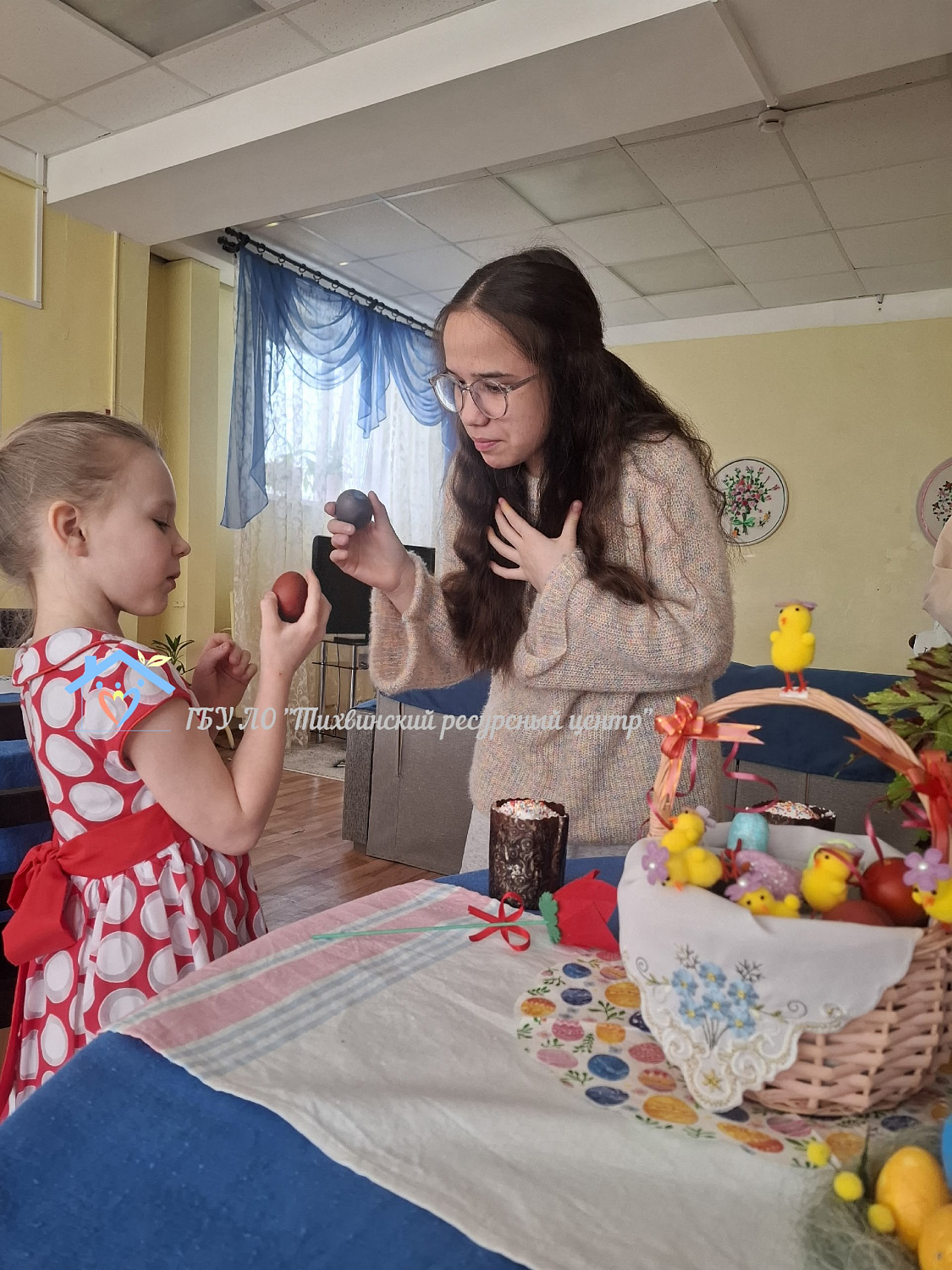 Светлое Христово Воскресение: праздничное чаепитие.