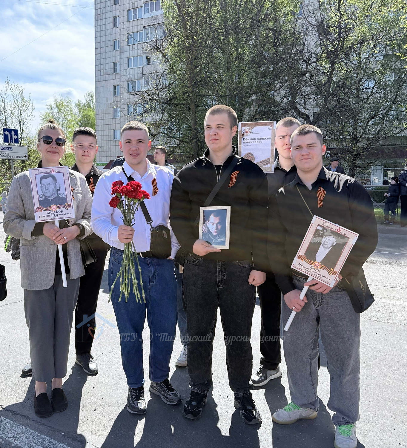 Участие в праздничных мероприятиях Дня Победы