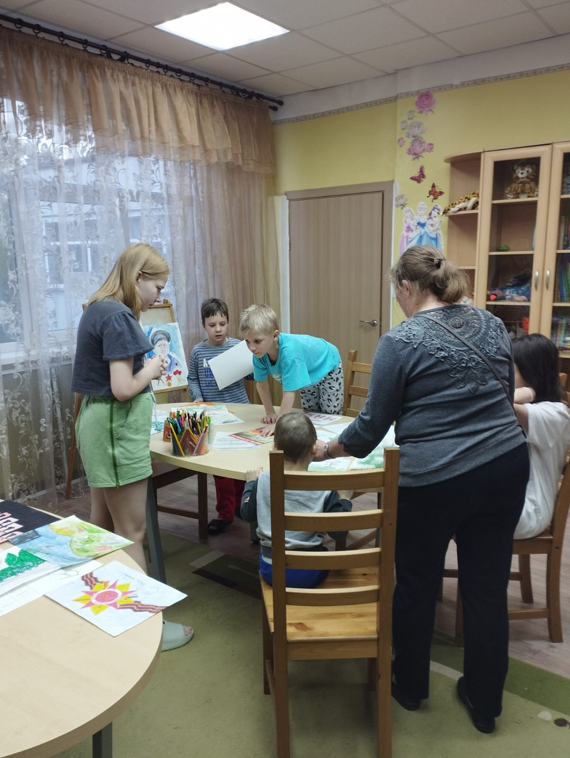 Дети Рисуют победу