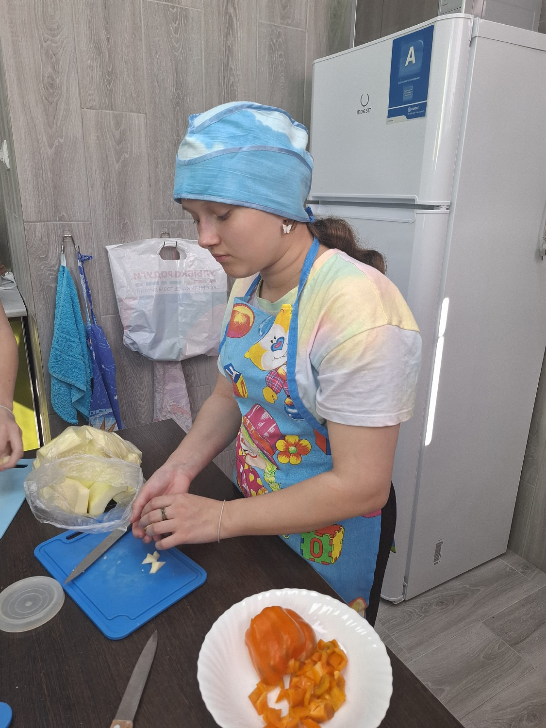 Готовим сами, своими руками. Осенняя закуска из кабачков и перца.