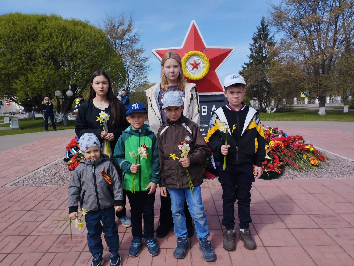 Цветы Победы!