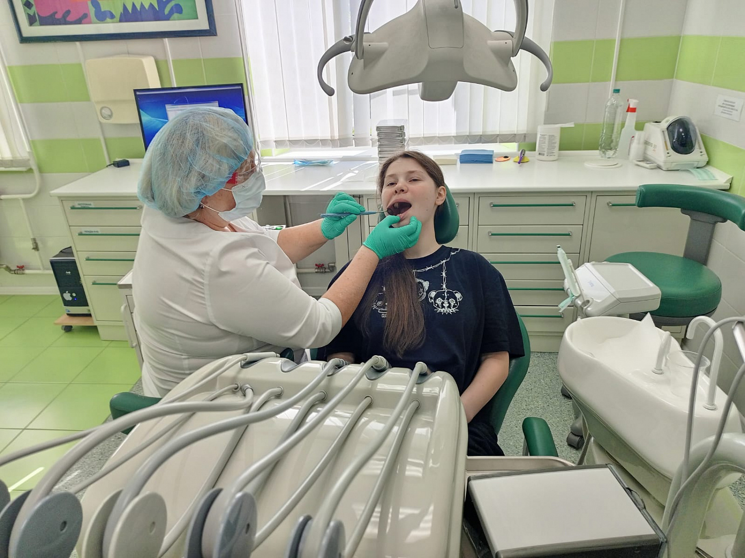 На приёме у стоматолога